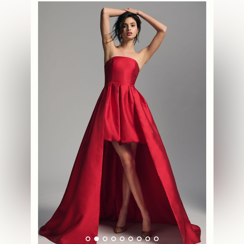 COPY - Hutch Strapless High-Low Bubble Dress